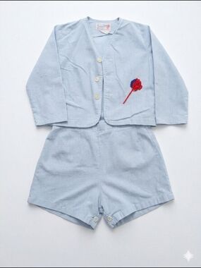 Rare Vintage 1950s Danny Dare 2-Piece Boys Set